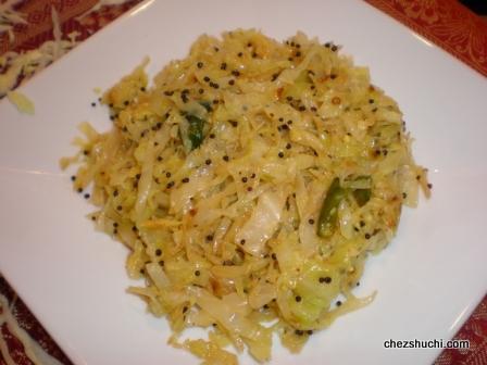 Patta Gobhi Gujarati Style